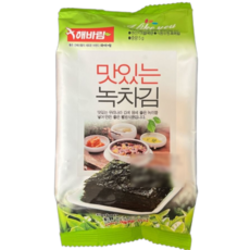 짭잘하고 맛있는 도시락김 32봉 녹차김 자취반찬 식탁김 5g [미섬태건유통] [원산지:국산], 32개