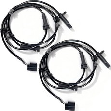 Set of 2 Front ABS Wheel Speed Sensors (Left + Right) Fits for Replaces OEM 47911-3LM0A 47910-3
