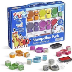 Numberblocks 파크캐릭터 스탬프 도장찍기