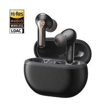SoundPeats Capsule3 Pro 真無線藍牙耳機 LDAC Hi-Res Audio ANC 降噪 藍牙5.3, 黑色