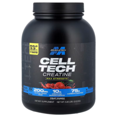 머슬테크 퍼포먼스 시리즈 CELL-TECH 크레아틴 프루트펀치 1.36kg, 1개, 2.63kg