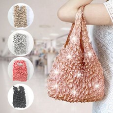 이븐스 데일리 늘어나는 요술장바구니 쭈글이가방, 1개, 쭈글이피치