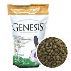 제네시스 티모시 발효된 토끼 사료, 1kg, 1개