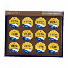 캔 선물용 명절 세트 단체 행사 구성품 기업 답례 12입 참치 고급, 1개