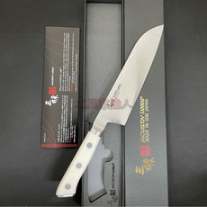 工具家達人 三昧 Mcusta 牛刀 三德刀 料理刀 主廚刀 西餐刀 菜刀 日本製 HKC-3003D 白色柄, 1個, 三昧 180mm三德刀(熱銷),店家手工磨利, 白色