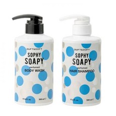 더프트앤도프트 퍼퓸드 바디워시 500ml 1개 + 샴푸 500ml 1개
