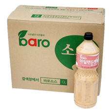 바로 아일랜드 드레싱 소스 -(), 1.9kg, 1박스