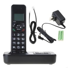 응답기 발신자 대기 백라이트 LCD가 있는 D1002B 무선 전화기