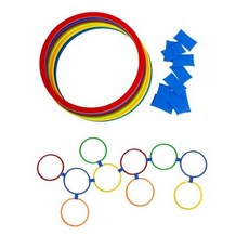 이도스포츠 홉스코치 링세트 유아체육교구 (링10개 커넥터10개), 1개, 단일