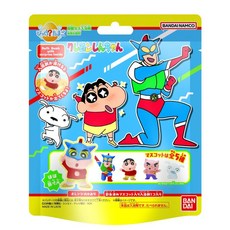 BANDAI 蠟筆小新 造型公仔沐浴球 橘香, 1個