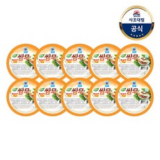 [사조대림] [대림냉장] 쌈무새콤한맛 350g x10개, 10개
