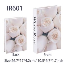 럭셔리 가짜 책 홈 장식 액세서리 거실 패션 소품 간단한 북유럽 커피 테이블, [00] Not Open, IR601