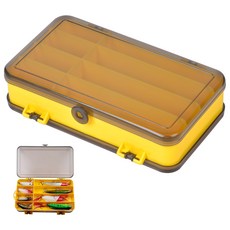 낚시 액세서리 수납함 미끼걸이함 양면 방수낚시수납어구수납함, 1개