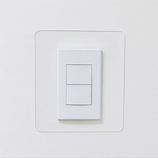 [플러스아크릴] 아크릴 스위치커버 투명 손때방지 국산 소, 1. 스위치커버-소