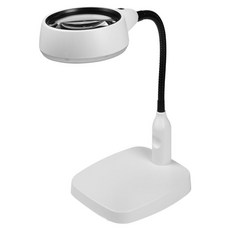 고배율 확대경 작업 독서확대경 조명 작업용 렌즈 스탠드 고화질