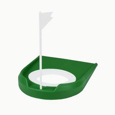 루체골프 퍼팅연습 깃대홀컵 퍼팅용품, 단품