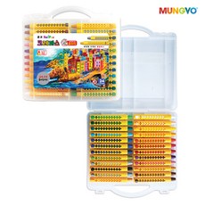 문교 레일크레파스, 24색, 1개