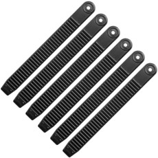 Shupakul 스노우보드 발목 바인딩 스트랩 6개 - 19.9 x 2.3cm(7.9 0.8인치) 사다리 교체품 스노보드 스키 인 시스템용 나사 포함 364432