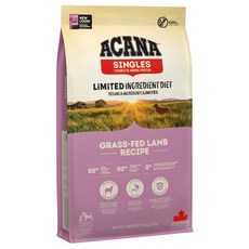 ACANA 愛肯拿 全齡犬 單一蛋白低敏無穀配方乾飼料, 草食羊肉, 11.4kg, 1袋