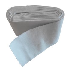 긍정미공방 4마) 허리고무밴드 80mm/ 부드러운 고무줄 / 코메즈밴드, 화이트, 1개