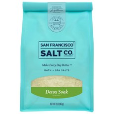 샌프란시스코솔트컴퍼니 디톡스 소크 바스 & 스파 솔트, 907g, 1개