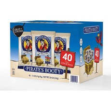 Pirate's Booty 파이러츠 부티 파이럿 브랜드 에이지드 화이트체다 런치백, 567g, 1박스