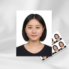 증명사진 인화 주민등록증 면허 여권 이력서 학생증 사진 셀프, 주민등록증 면허 여권(3.5x4.5cm), 원본 그대로인화