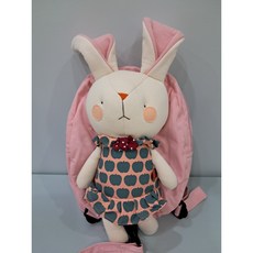 압소바해피랜드 봄나들이 토끼 인형 미아방지 가방 HVA-3270Z