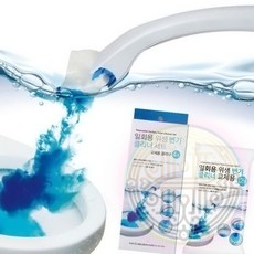 위생클리너 변기 리필 빠른배송 배수 때 브러시, 리필12매