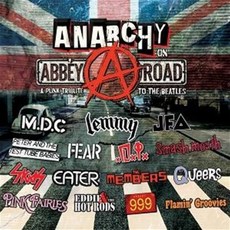 [LP] 비틀즈 헌정 음반 - 펑크 버전 (Anarchy On Abbey Road - A Punk Tribute To The Beatles) [레드 마블 컬러 LP]