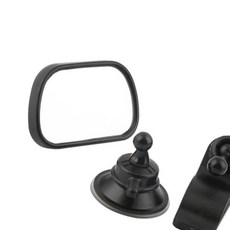 쌍문상회 ABS소재 자동차 뒷자석확인용 보조룸미러 x2개 빽미러, 본상품