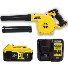 디월트 20V 충전 무선 송풍기 DCE100N 포틀랜드 배터리1개 충전기 세트 세차 캠핑 낙엽청소, 1세트