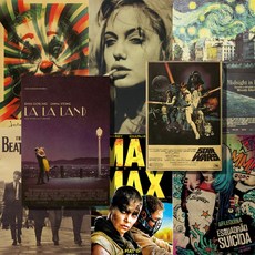 인테리어포스터 브로마이드 빈티지 레트로 영화포스터 벽꾸미기 107종, A12