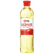 백설 사과식초, 900ml, 1개