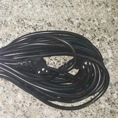 전동제초기 초경량 배터리 고성능 엔진예초기 무선, 20m 연장 케이블, 1개