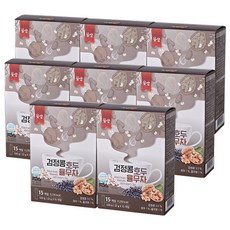 꽃샘 검정콩 호두율무차 15T, 8개, 15개입, 22g
