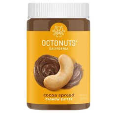 OCTONUTS 腰果奶油可可抹醬, 1個, 454g