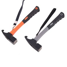 튼튼한캠핑망치 팩망치 탄소강 그레이 캠핑 카라반 시에쓰는 아웃도어, 탄소강 그레이캠핑망치