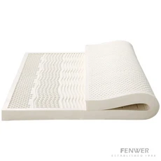 FENWER 100% 천연 라텍스 매트리스 천연 고무 순수 매트리스 두꺼운 홈 침실 쿠션 매트 2.5 cm 5/7 cm