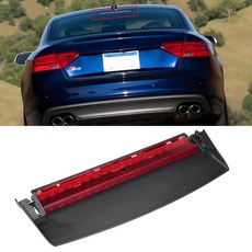 Abodvu 아우디 A4/A4 Quattro 2009-2015 S4 2010-2015와 호환되는 센터 브레이크 라이트 어셈블리 18개의 스몰 레드 램프 전구가 있는 세 번째