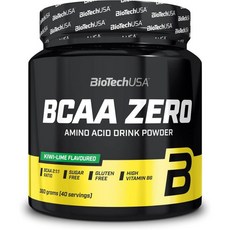 BioTechUSA 바이오텍 USA BCAA 플래시 제로 360g 복숭아 아이스 티, Kiwi-Limette, 1개