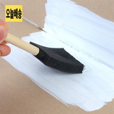 디자인 페인트 스폰지리폼붓 브러쉬 5cm, 1