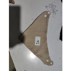 DIU 縐布三角巾純棉寶寶圍嘴幼兒口水巾嬰兒圍兜飯兜