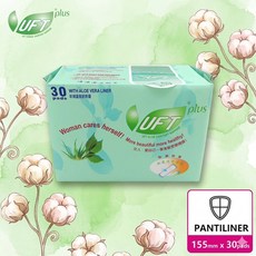UFT 蘆薈護墊 30入, 1個, 30片, 一般