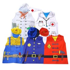 문화센터 어린이 직업체험복 역할놀이 코스튬 세트 초등학생 조카선물 캐릭터복장