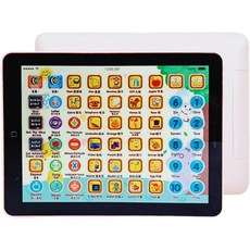 兒童智慧平板電腦玩具, 藍/粉, 1個