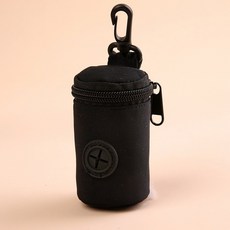 플린트 휴대용 강아지 배변봉투 홀더 야외 훈련용 배변 봉투 산책 및 하이킹용 편리하고 튼튼한 쓰레기봉투, 2