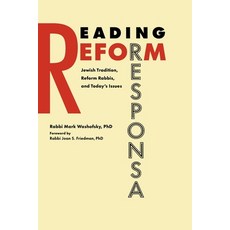 (영문도서) Reading Reform Responsa: Jewish Tradition Reform Rabbis and Today's Issues Paperback, Central Conference of Ameri..., English, 9780881236439