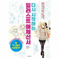 [웅진북센] 다시 시작하는 일러스트 해체신서 - 쉽게 배우는 만화 시리즈 52, 한스미디어, 다테나오토 외공저