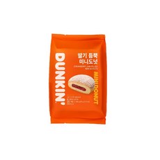 던킨 딸기 듬뿍 미니 도넛 25g 10개입 1봉